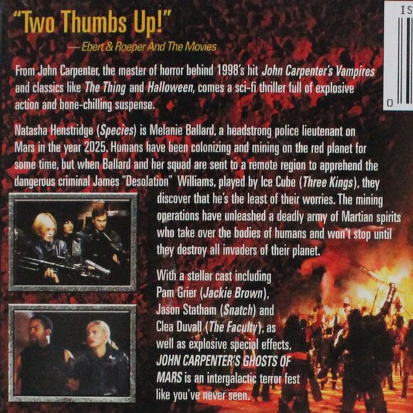 Ghosts of Mars Special Edition DVD - Rated R (Restricted) - Picture 3 of 8